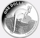 1 Unze Silber K�nguruh 2010