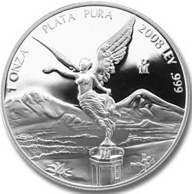 5 Unzen Silber Mexiko Libertad 5 Unzen Silber Mexiko Libertad